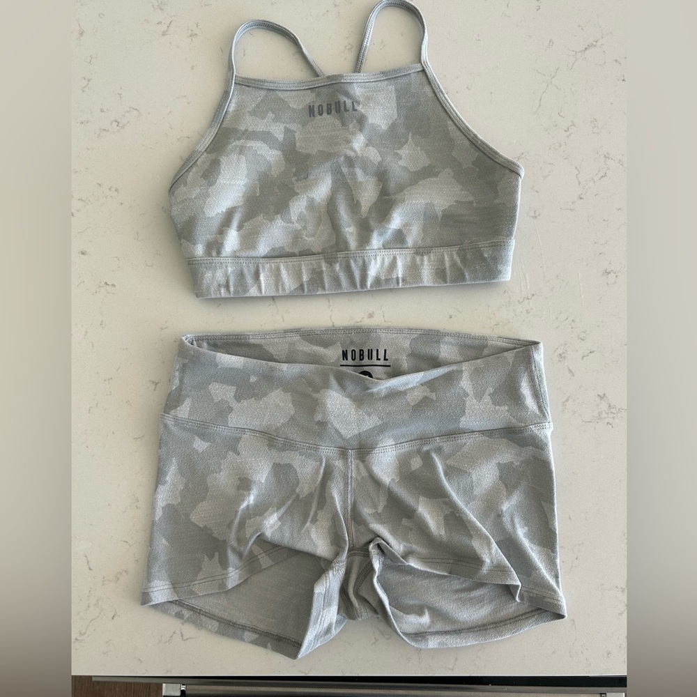 NOBULL Project Plush Bra and Short Set